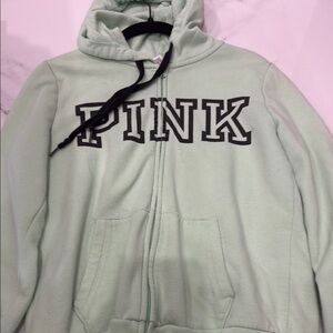 PINK Victoria's Secret Mint Green Hoodie